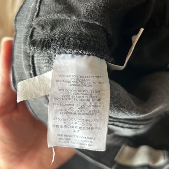 Womens MADEWELL 9" Eco Mid-Rise Button Front Skinny Jean 28 Tall Black Jean - Picture 6 of 7